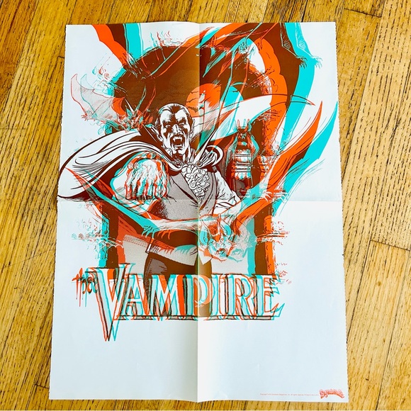 Dynamite Magazine Scholastic 3D Poster Book ALL 6 Posters Neal Adams NO GLASSES - Picture 5 of 10